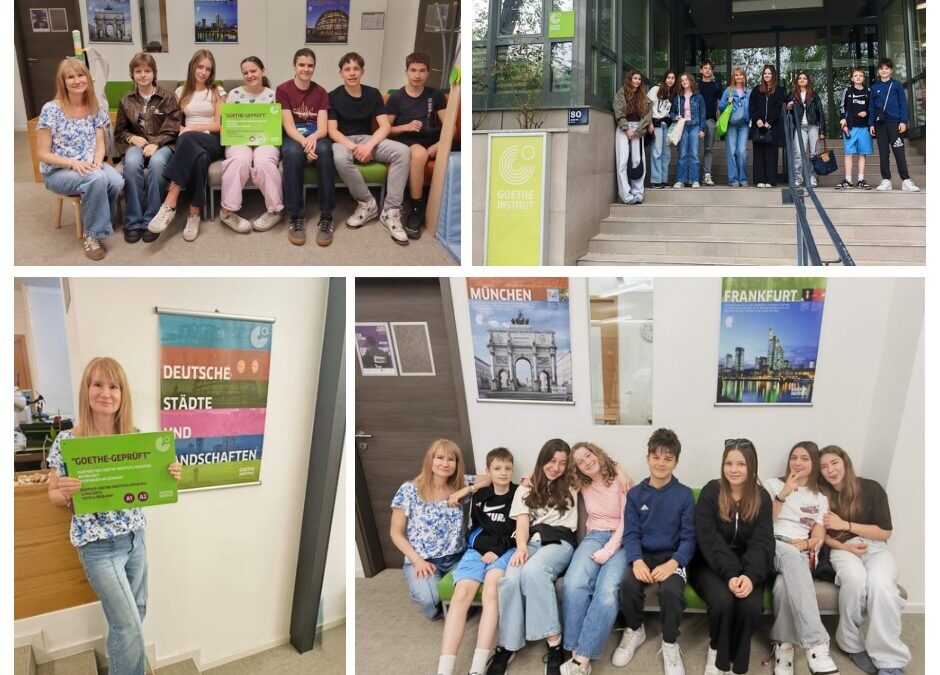 Učenici naše škole na Goethe ispitima Fit in Deutsch